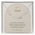 Multiple Name Necklace for Mom with personalized names, image 1