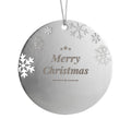 Merry Christmas 2026 Engraved Ornament – Double Sided Keepsake – product photo 1