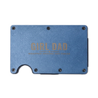Engraved Metal Wallet for Girl Dad – girl dad gift, image 1