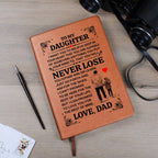 To My Daughter – Promise – Leather Journal