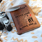 To My Daughter – Promise – Leather Journal