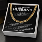 To My Beloved Husband, You are my rock, the steady presence I lean on