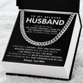 To My Beloved Husband, You are my rock, the steady presence I lean on