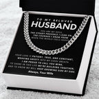 To My Beloved Husband, You are my rock, the steady presence I lean on