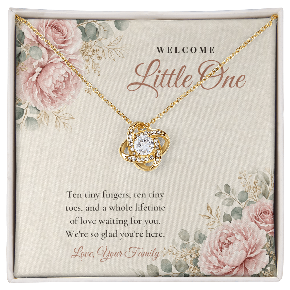 New Baby Love Knot Necklace for Baby