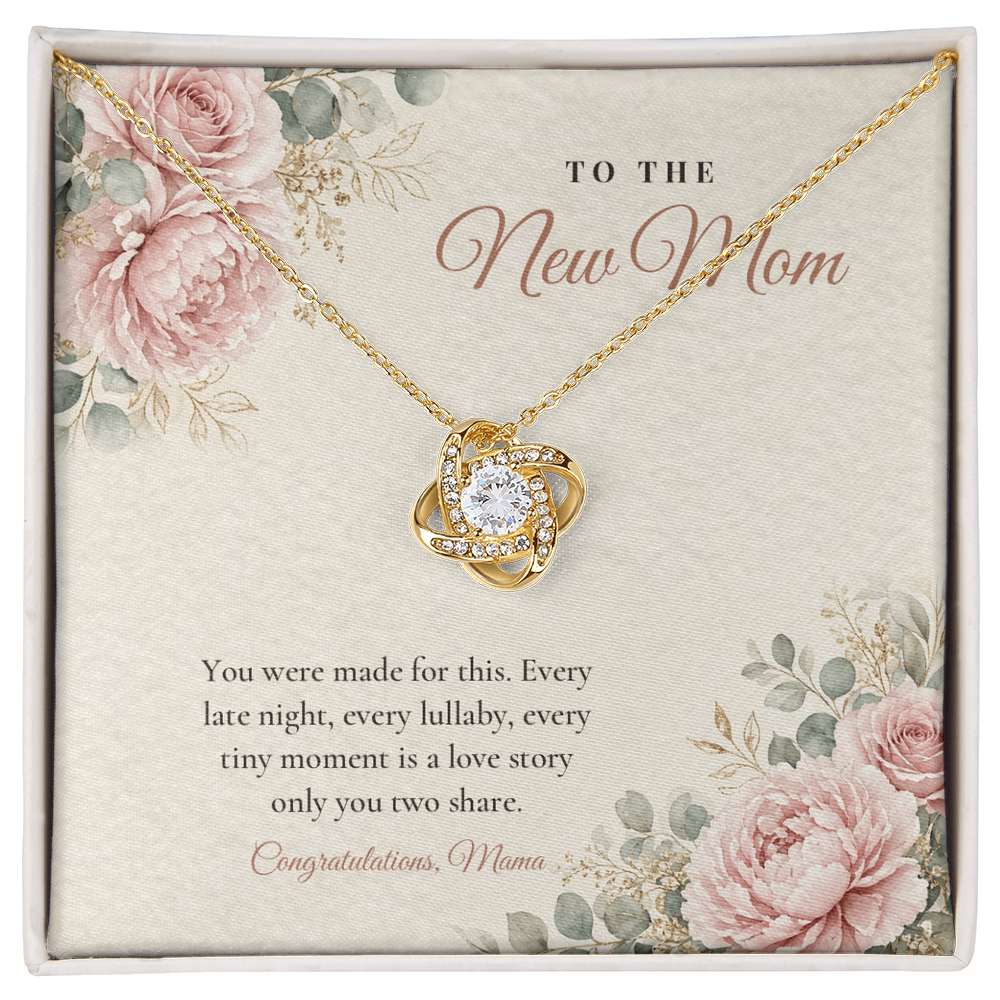 Love Knot Necklace for New Mom