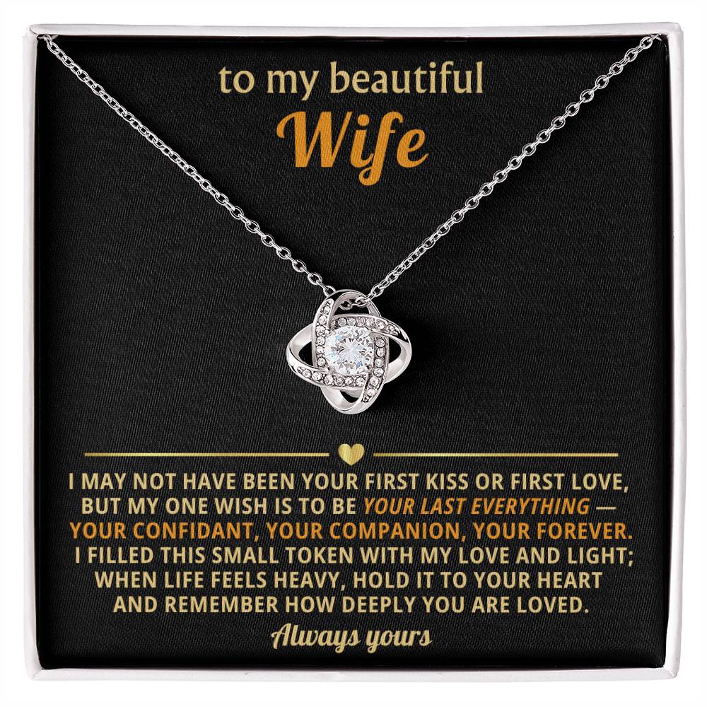 To my beautiful Wife, I filled this small token with my love and light
