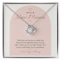 Push Present Love Knot Necklace for New Mom – Modern Card