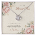 Love Knot Necklace for Bonus Mom