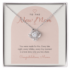 Love Knot Necklace for New Mom – Modern Card