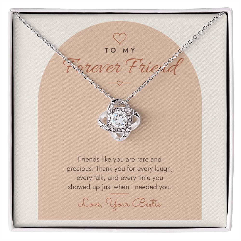 Friendship Love Knot Necklace – Modern Card