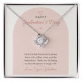 Galentine's Day Love Knot Necklace – Modern Card