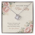 New Kitten Love Knot Necklace for Cat Mom