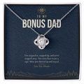 Love Knot Necklace for Bonus Dad
