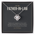 Love Knot Necklace for Father-in-Law