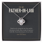 Love Knot Necklace for Father-in-Law