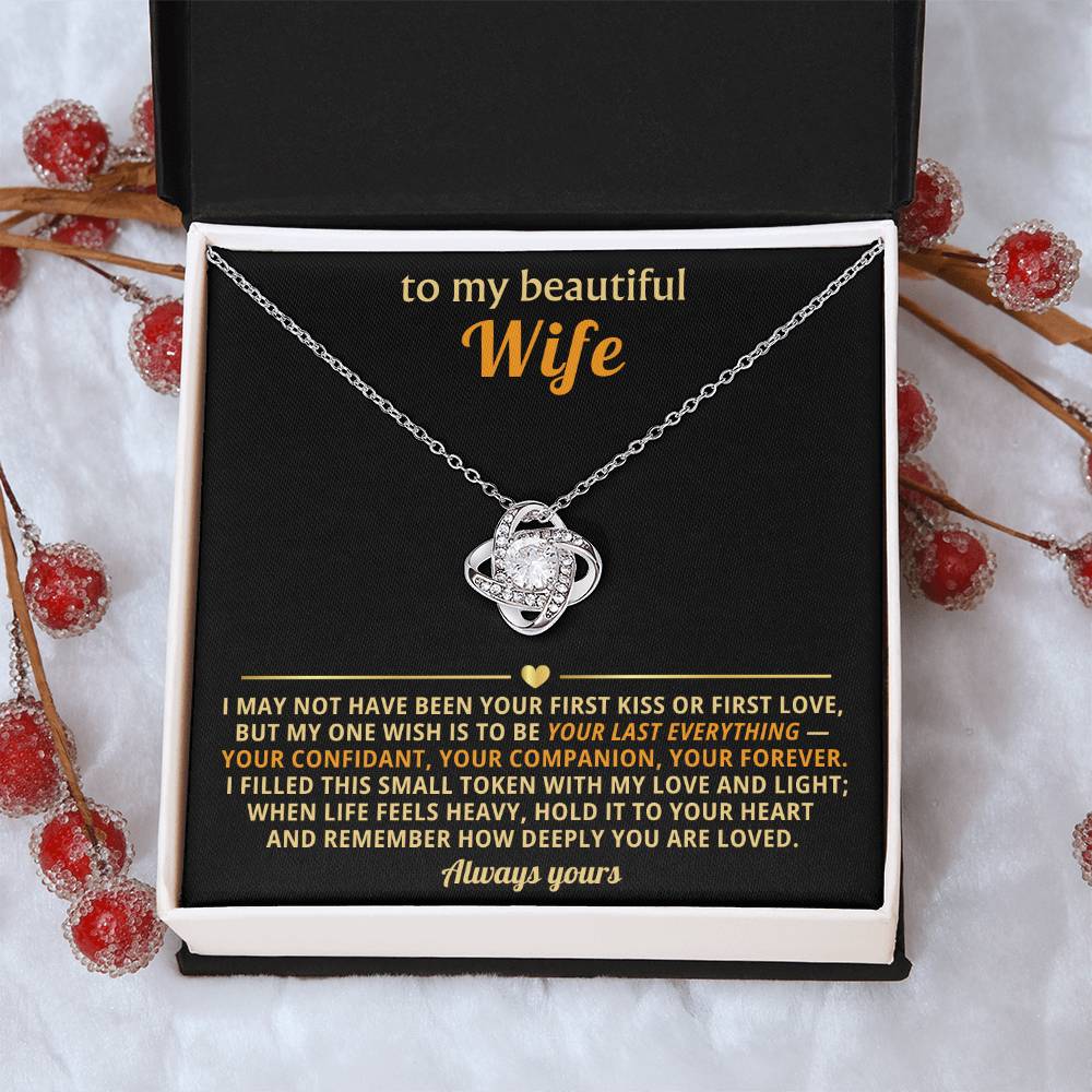 To my beautiful Wife, I filled this small token with my love and light