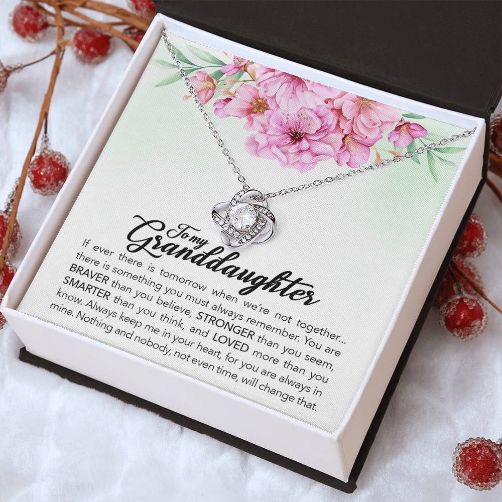 To My Granddaughter, Always Keep Me In Your Heart