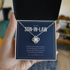 Love Knot Necklace for Son-in-Law