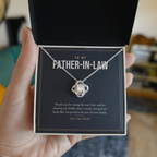 Love Knot Necklace for Father-in-Law