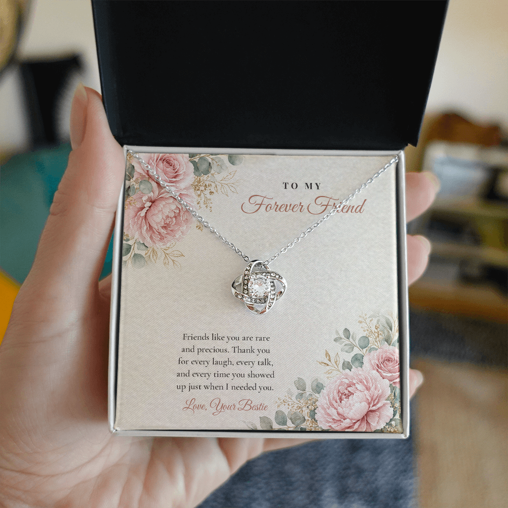Friendship Love Knot Necklace for Best Friend