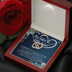To My Sister – Bond – Interlocking Necklace Gift Set