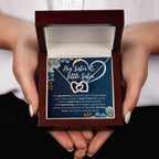 To My Sister – Bond – Interlocking Necklace Gift Set