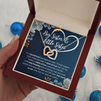 To My Sister – Bond – Interlocking Necklace Gift Set