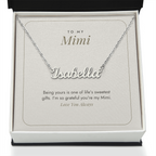 Custom Name Necklace for Mimi – One of Life's Sweetest Gifts – Modern Card
