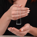 To My Daughter – Chapters – Squeezed Name Necklace Gift Set