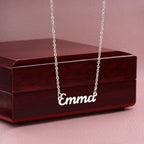 To My Daughter – Old Lion – Name Necklace Gift Set