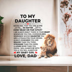 To My Daughter – Braver – Acrylic Heart