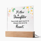 To My Daughter – Distance – Square Acrylic Plaque