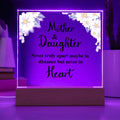 To My Daughter – Distance – Square Acrylic Plaque