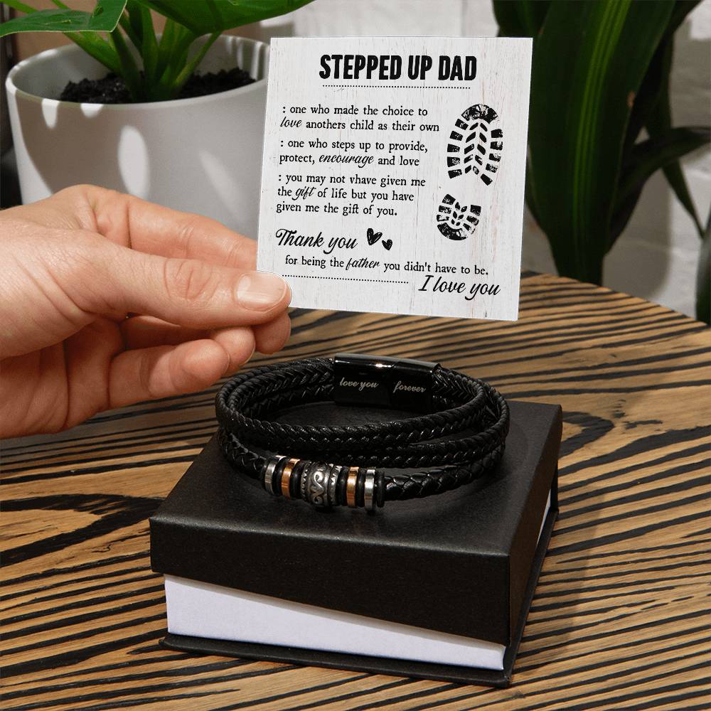 To My Step Dad – Gift of Life – Bracelet