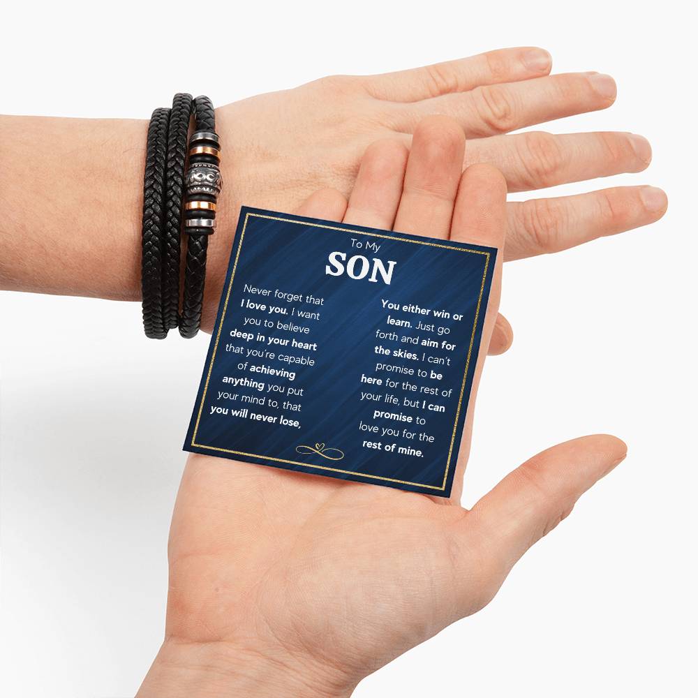 To My Son – Skies – Bracelet