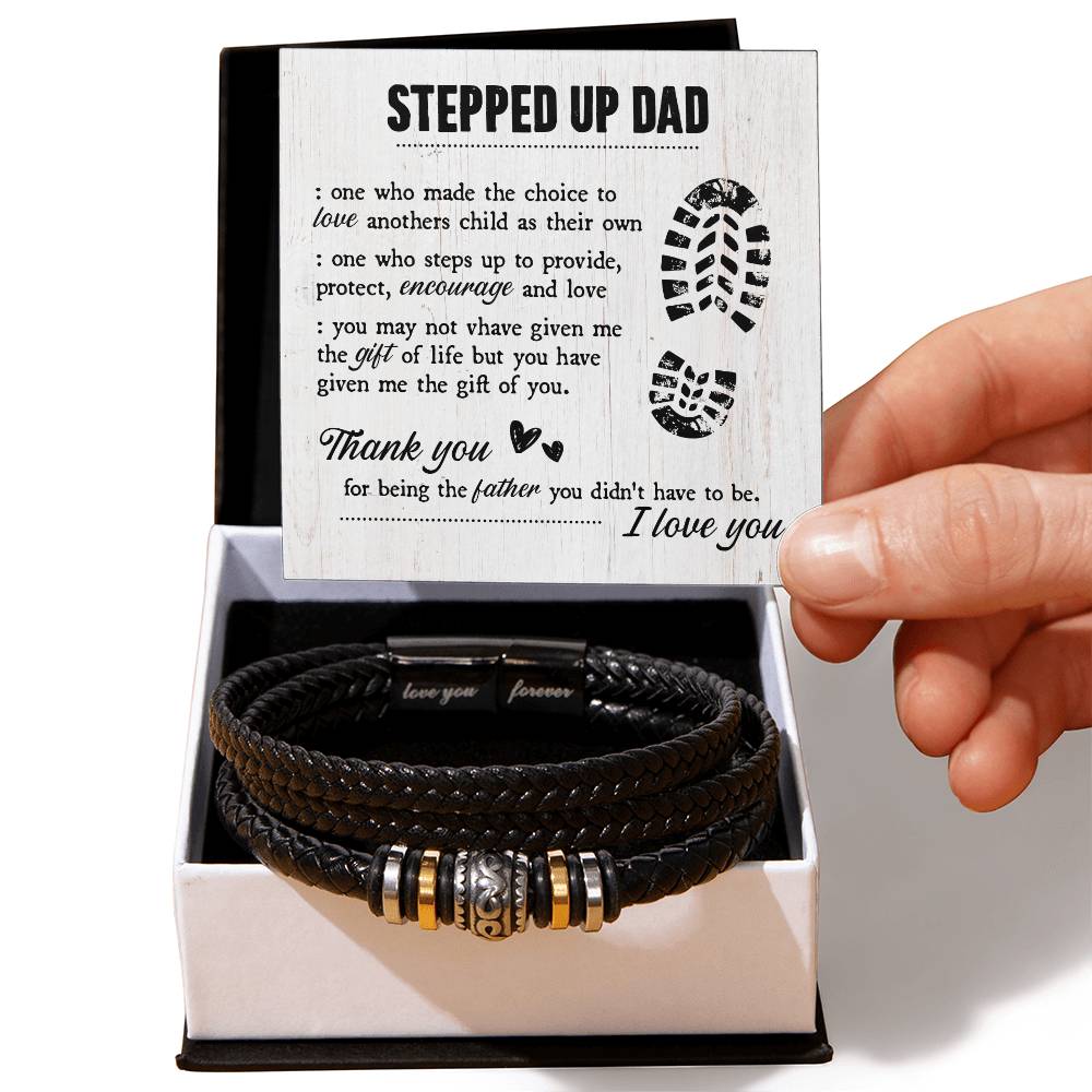 To My Step Dad – Gift of Life – Bracelet
