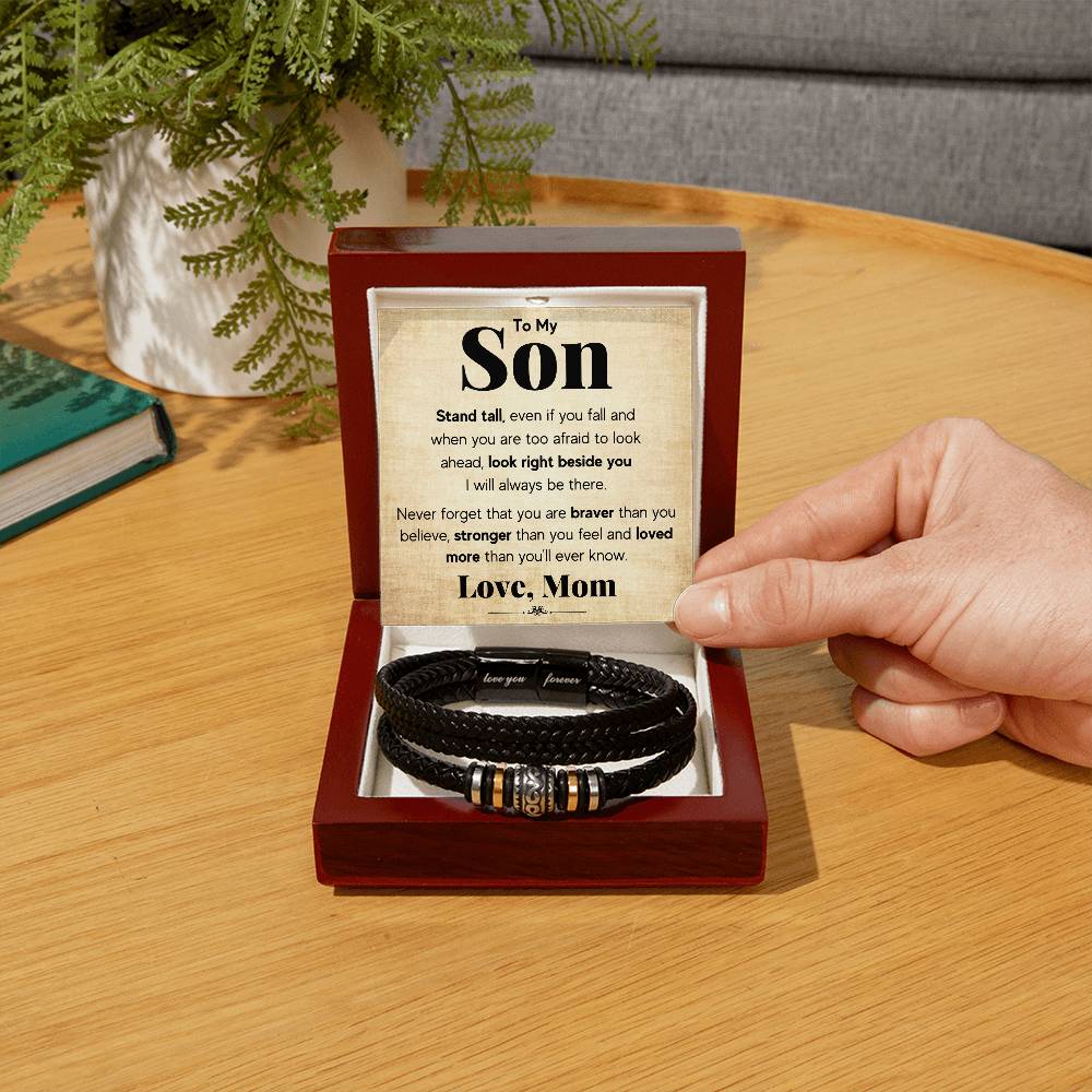 To My Son – Stand Tall – Bracelet