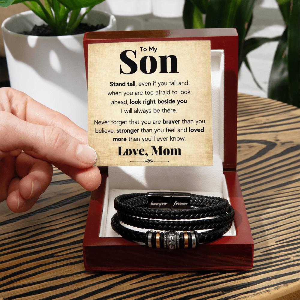 To My Son – Stand Tall – Bracelet