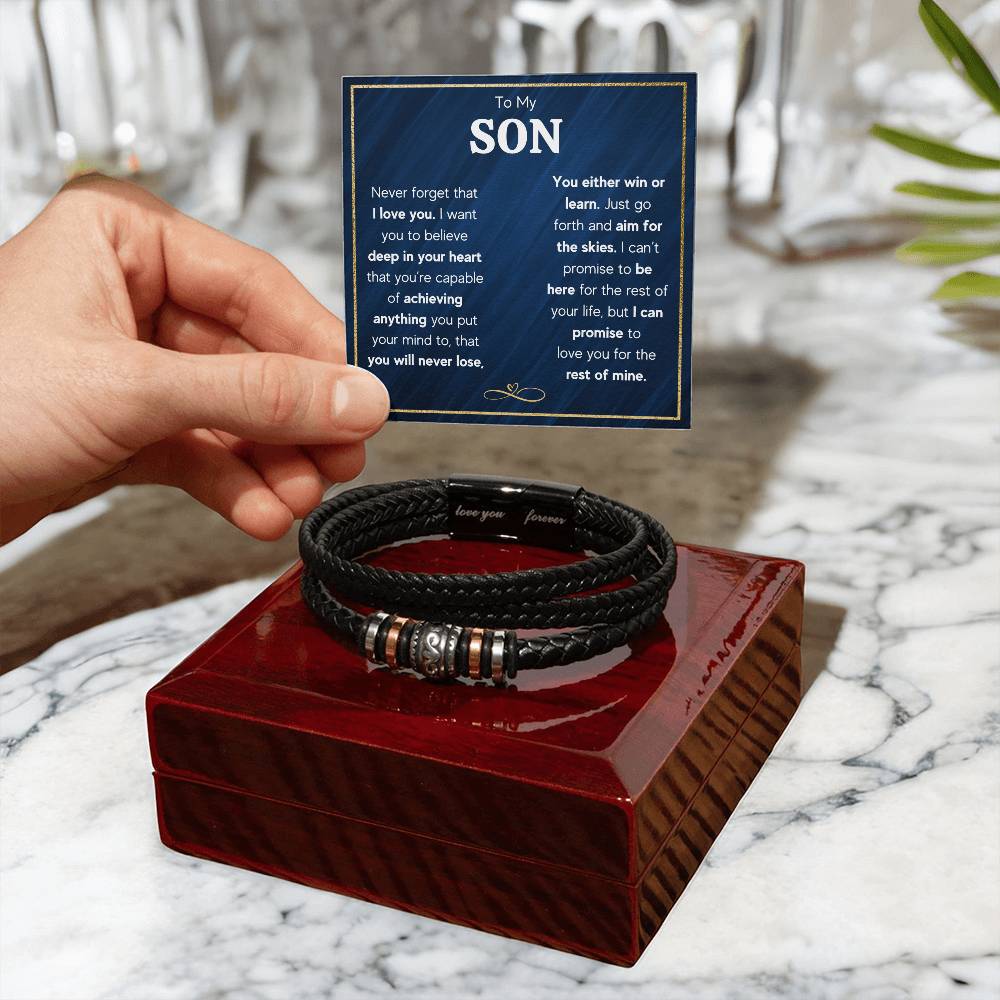 To My Son – Skies – Bracelet