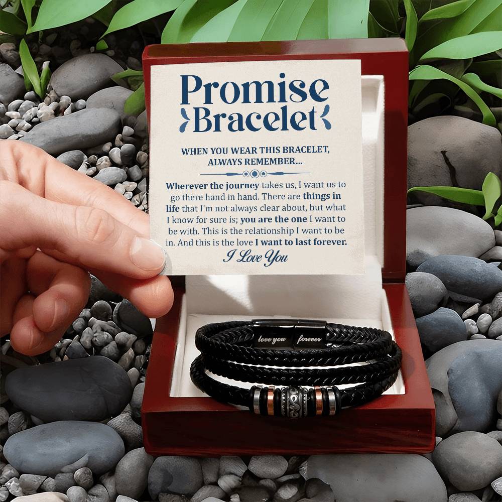 Love You Forever Promise Bracelet You Are The One