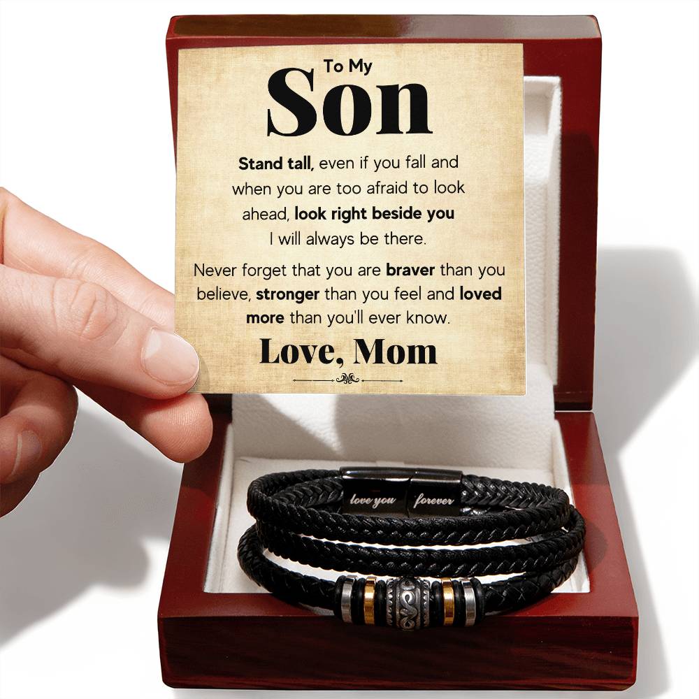 To My Son – Stand Tall – Bracelet