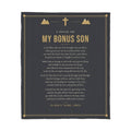 Bonus Son Prayer Blanket – 50x60 Christian Gift Throw