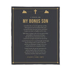 Bonus Son Prayer Blanket – 50x60 Christian Gift Throw