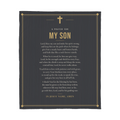 Son Prayer Blanket – 50x60 Christian Gift Throw