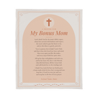 Bonus Mom Prayer Blanket – 50x60 Christian Gift Throw