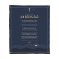 Bonus Dad Prayer Blanket – 50x60 Christian Gift Throw