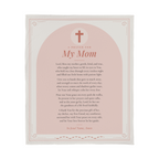 Mom Prayer Blanket – 50x60 Christian Gift Throw