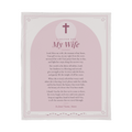 Wife Prayer Blanket – 50x60 Christian Gift Throw