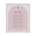 Wife Prayer Blanket – 50x60 Christian Gift Throw